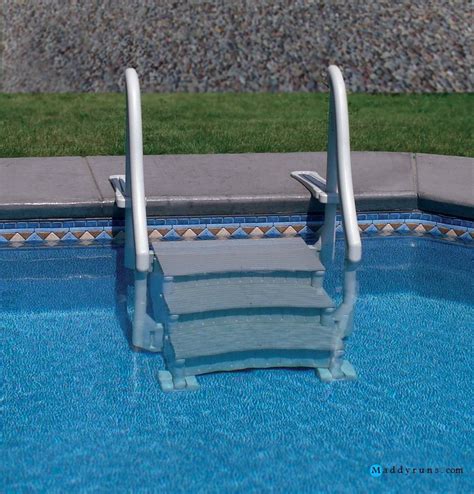 replacement steps for inground pool